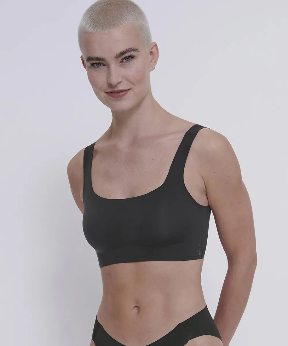 Sloggi Undertøj<0004 BLACK - Zero Feel Top