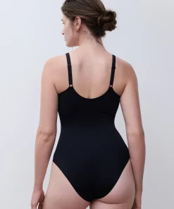 Chantelle Bodystocking<011 BLACK - Smooth Comfort Body Sculptant