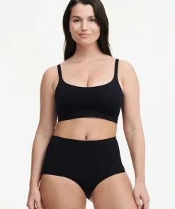 Chantelle Shapewear|Undertøj<011 BLACK - Smooth Comfort Hight-waisted Full Brief