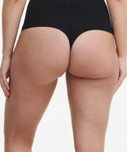Chantelle Shapewear|Undertøj<011 BLACK - Smooth Comfort High Waist Thong