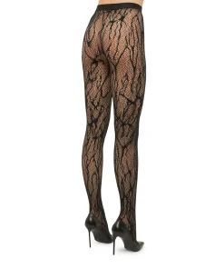 Wolford Strømpebukser/ Leggings<7005 BLACK - Snake Lace Tights