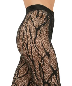 Wolford Strømpebukser/ Leggings<7005 BLACK - Snake Lace Tights