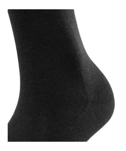 Falke Knæstrømper<3009 BLACK - Softmerino KH Socks