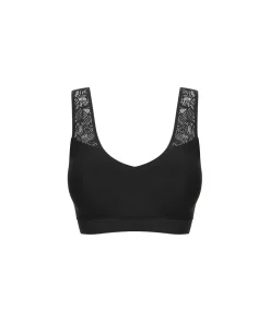 Chantelle Undertøj|Bh'er<011 BLACK - Softstretch _padded Top Lace