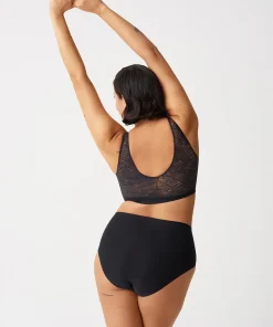 Chantelle Undertøj|Bh'er<011 BLACK - Softstretch _padded Top Lace