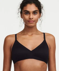 Chantelle Undertøj|Bh'er<011 BLACK - Softstretch Stripes Bralette Padded