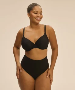 Simone Pérèle Trusser<015 BLACK - Story String High Waist