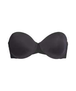 Calvin Klein Bh'er<001 BLACK - Strapless Capsule Light Lined Strapless