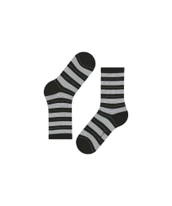Falke Ankelstrømper/ Sokker<3000 BLACK - Stripe Uniform SO Socks