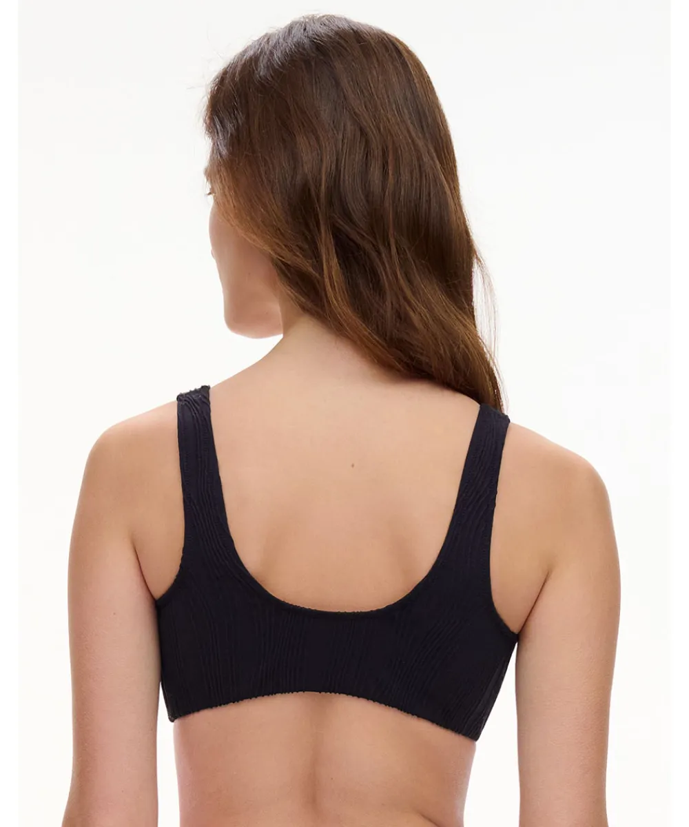 Chantelle Bikinier<011 BLACK - Swim One Size WF T-shirt Bra_removabla Pads