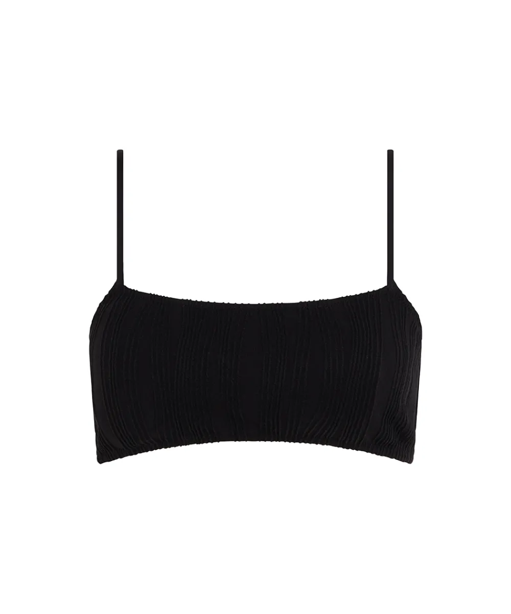 Chantelle Bikinier<011 BLACK - Swim One Size WF T-shirt Bra_removabla Pads
