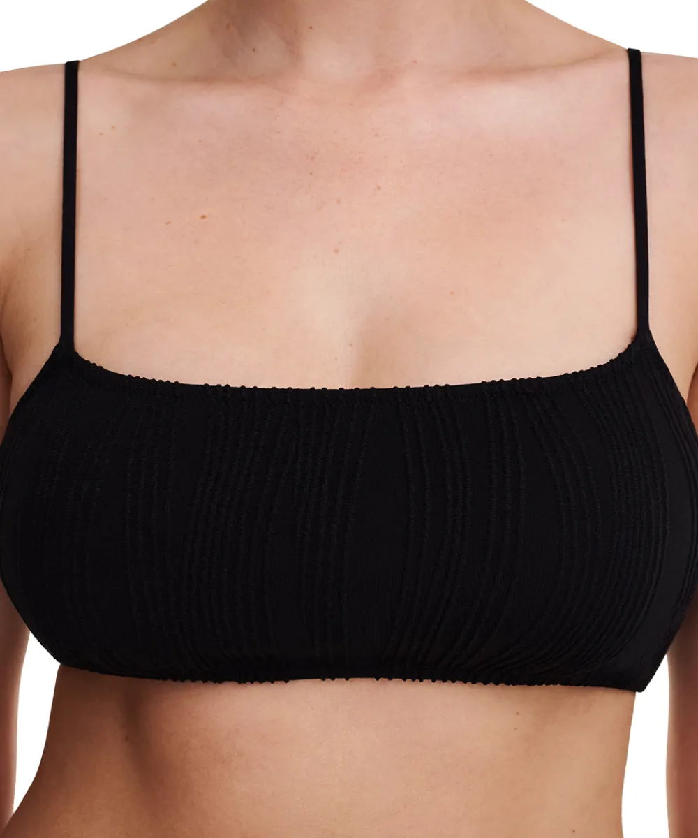 Chantelle Bikinier<011 BLACK - Swim One Size WF T-shirt Bra_removabla Pads