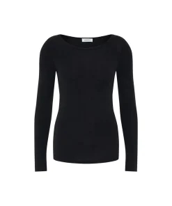 Chantelle Top/ Loungeshirt/ Pyjamas<011 BLACK - Thermo Comfort T-shirt_longe Sleeves