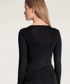Calida Undertøj<996 BLACK - True Confidence Top Long-Sleeve