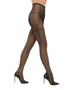 Wolford Strømpebukser/ Leggings|Sexet Lingeri<7005 BLACK - Tulle Tights