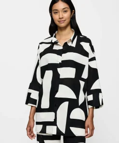 Triumph Top/ Loungeshirt/ Pyjamas<0034 BLACK COMBINATION - Summer Wear Top