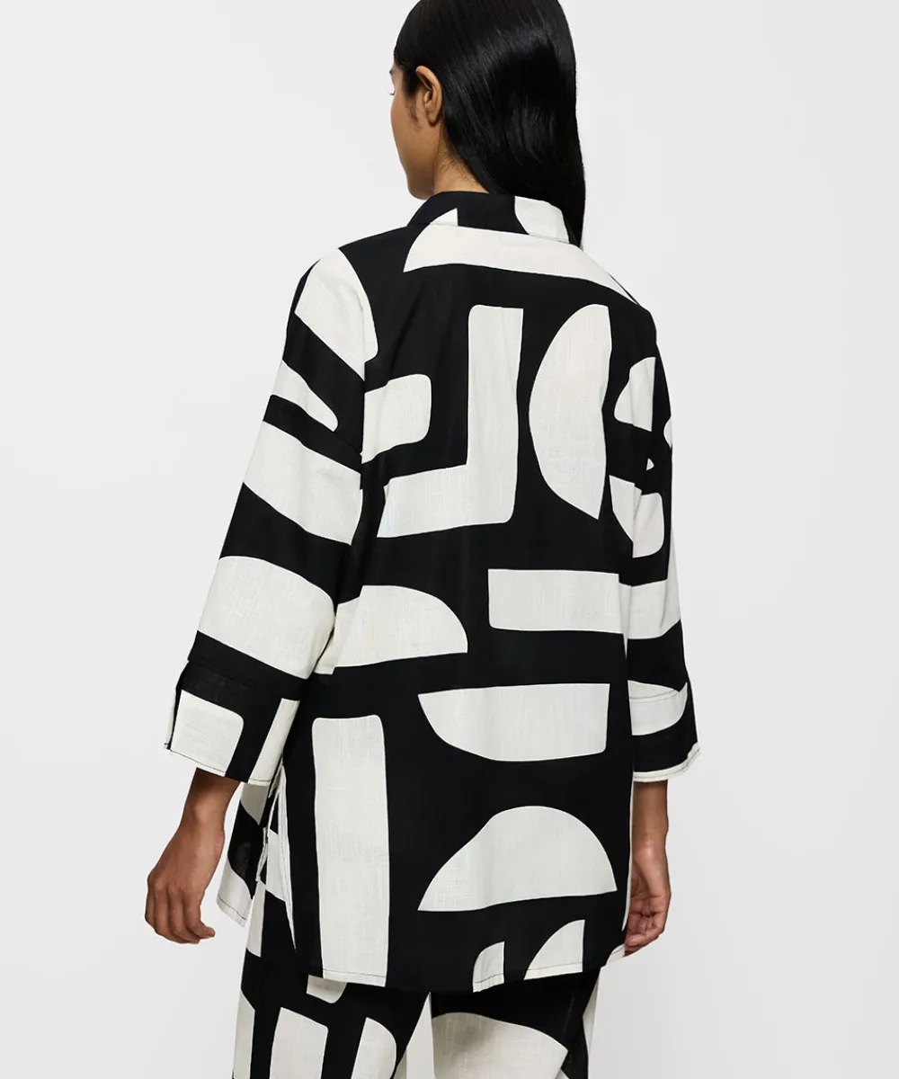 Triumph Top/ Loungeshirt/ Pyjamas<0034 BLACK COMBINATION - Summer Wear Top