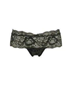Missya Trusser<425 BLACK WITH GOLD LUREX - Nicole String Lurex