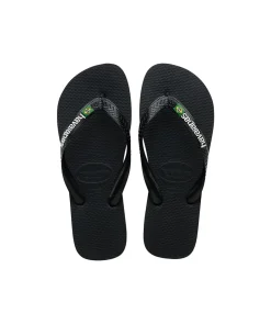 Havianas Tilbehør<1069 BLACK/BLACK - Brasil Logo Havaianas Flip Flop