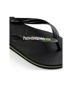 Havianas Tilbehør<1069 BLACK/BLACK - Brasil Logo Havaianas Flip Flop