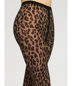 Wolford Strømpebukser/ Leggings<9180 BLACK/BLACK - Leo Strømpebukser/Leggings
