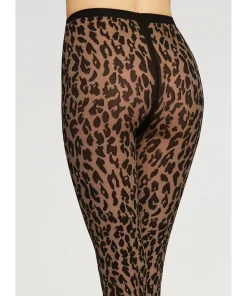 Wolford Strømpebukser/ Leggings<9180 BLACK/BLACK - Leo Strømpebukser/Leggings