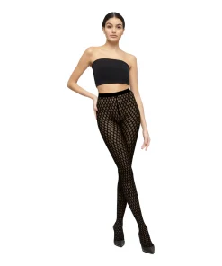 Wolford Strømpebukser/ Leggings<9180 BLACK/BLACK - Sylvie Strømpebukser/Leggings