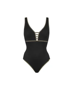 Maryan Mehlhorn Badedragter<972 BLACK-SAND - Stratum Swimsuit