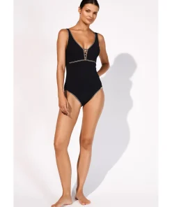 Maryan Mehlhorn Badedragter<972 BLACK-SAND - Stratum Swimsuit