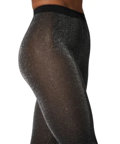 Wolford Strømpebukser/ Leggings<7124 BLACK/SILVER - Stardust Strømpebukser/Leggings