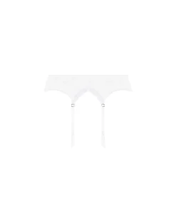 Lise Charmel Tilbehør<0001 BL/BLANC - Source Beaute Suspender Belt