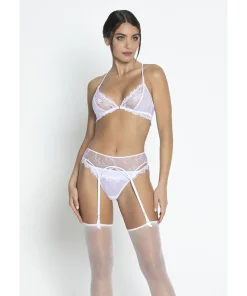 Lise Charmel Tilbehør<0001 BL/BLANC - Source Beaute Suspender Belt