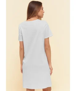 Louis Feraud Natkjoler/ Underkjoler/ Chemiser<10026 BLEU - High Class Nightdress