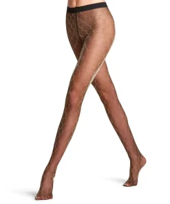 Falke Strømpebukser/ Leggings<3335 BL./GOLD - Fascination TI Tights