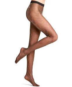 Falke Strømpebukser/ Leggings<3335 BL./GOLD - Fascination TI Tights