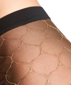 Falke Strømpebukser/ Leggings<3335 BL./GOLD - Fascination TI Tights