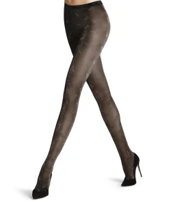 Falke Strømpebukser/ Leggings<3103 BL./SILVER - Day to Night Tights