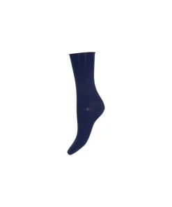 Decoy Ankelstrømper/ Sokker<2347 BLUE IRIS - Sock Fineknit Orgcotton