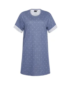 Brandtex Natskjorter/ Big Shirts|Natkjoler/ Underkjoler/ Chemiser<3431 BLUE MELANGE - Night wear