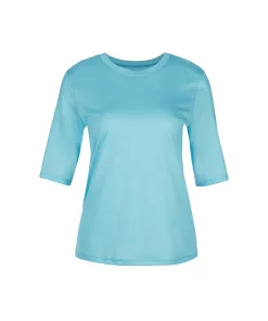 Calida Top/ Loungeshirt/ Pyjamas<565 BLUE TOPAZ - Favourites Energy Shirt short-sleeve
