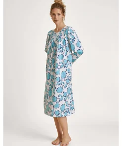 Calida Natskjorter/ Big Shirts|Natkjoler/ Underkjoler/ Chemiser<565 BLUE TOPAZ - SMU USA Nightdress