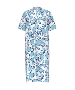 Calida Natkjoler/ Underkjoler/ Chemiser<565 BLUE TOPAZ - Soft Cotton Nightdress