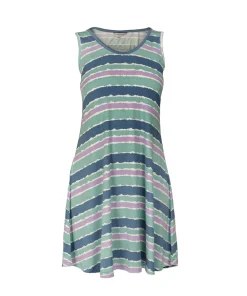 Lady Avenue Natkjoler/ Underkjoler/ Chemiser<685 BLUE-LILAC AQUAREL - LA - Bamboo Homewear Bamboo Sleeveless Nightdress