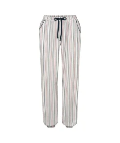 Lady Avenue Pyjamas/ Loungewear<1064 BLUE/RED STRIPES - Bamboo Bamboo Flannel Pyjamas