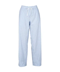 Missya Shorts/ Loungepants<248 BLUE/WHITE STRIPE W. DOTS - Lullie Night Pants