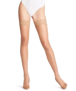 Falke Selvsiddende/ Overknee<4679 BRASIL - Shelina 12 STU Fine Stay-Up