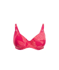 Simone Pérèle Bikinier<198 BRIGHT ROSE PRINT - Melia Underwired bikini bra