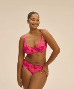 Simone Pérèle Bikinier<198 BRIGHT ROSE PRINT - Melia Underwired bikini bra