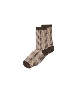 Mp Denmark Ankelstrømper/ Sokker<76 BROWN SIENNA - Alice Glitter Socks
