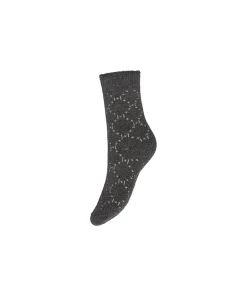 Hype The Detail Ankelstrømper/ Sokker<3354 BRUN - Cosy Logo Socks